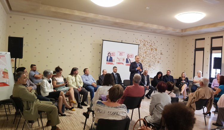 Георги Кадиев пред избиратели в Стара Загора: Проблемът не е издръжката на ФК „Берое”, а в загубите на ТЕЦ 2